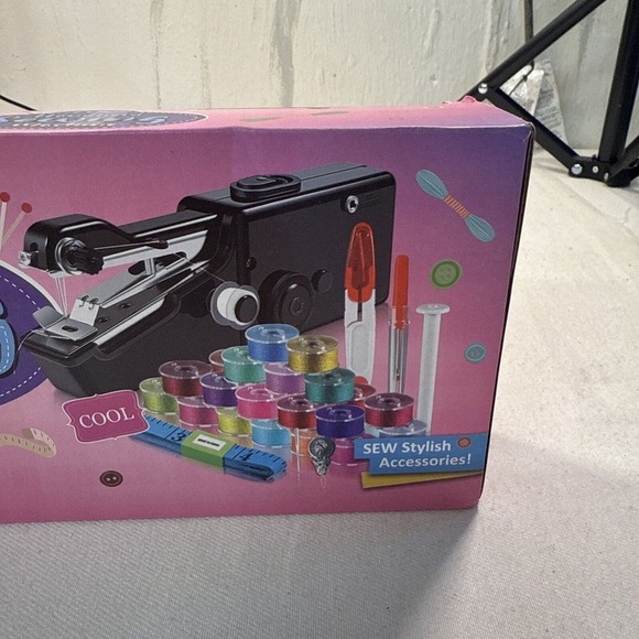 Smart Stitch Handheld 35 Piece‎ Sewing Machine, Christmas,Birthday, Nib - Picture 3 of 9